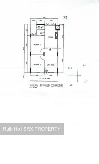 Blk 204 Tampines Street 21 (Tampines), HDB 3 Rooms #190542272